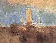 Roman town William Turner